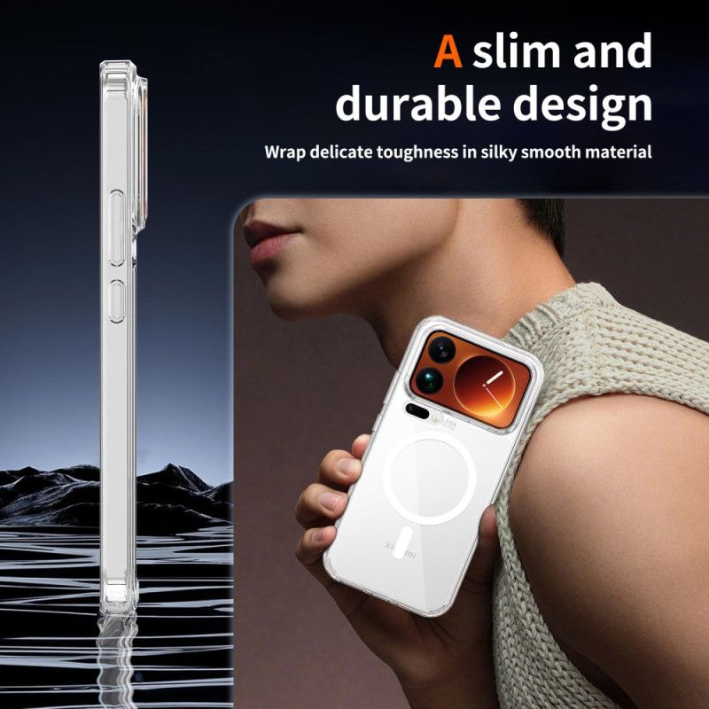 Skal Xiaomi 17 Pro Max Hybrid Transparent Magnetiskt