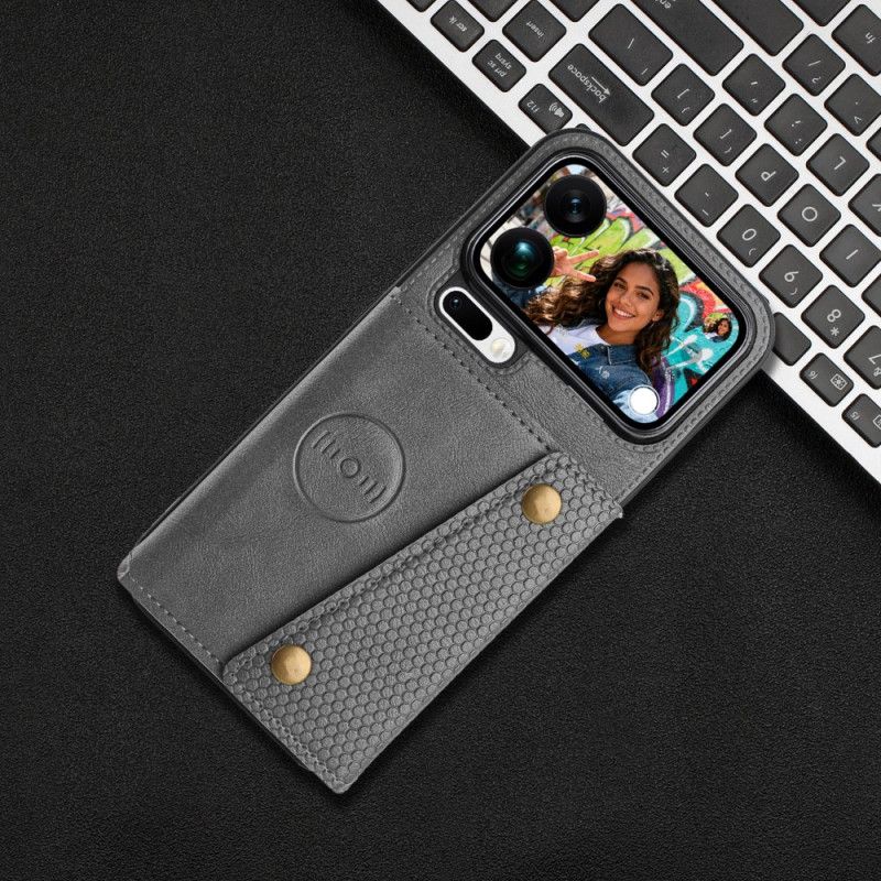 Skal Xiaomi 17 Pro Max Korthållare Med Lädereffekt