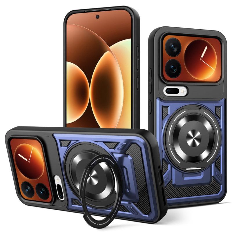 Skal Xiaomi 17 Pro Max Magnetisk Med Roterande Stativ