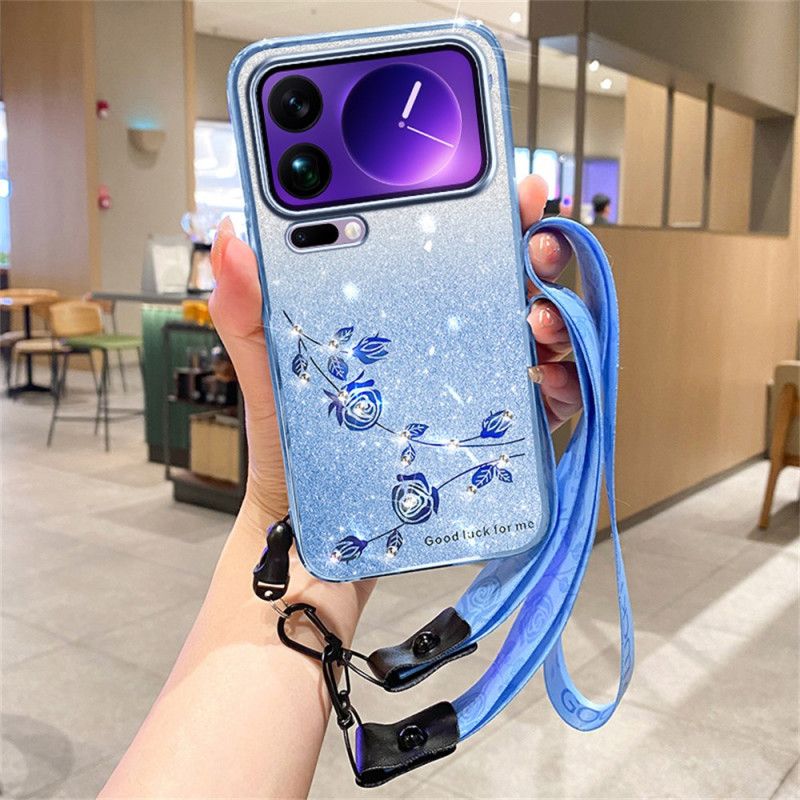 Skal Xiaomi 17 Pro Max Strass Och Nyckelband Kadem