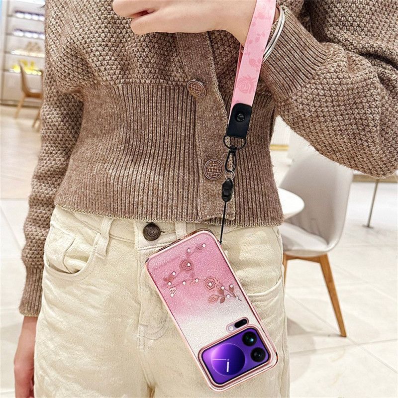 Skal Xiaomi 17 Pro Max Strass Och Nyckelband Kadem