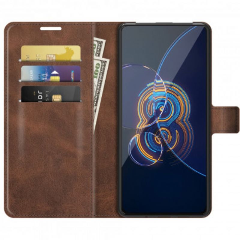 Fodral För Asus Zenfone 8 Flip Faux Leather Slim