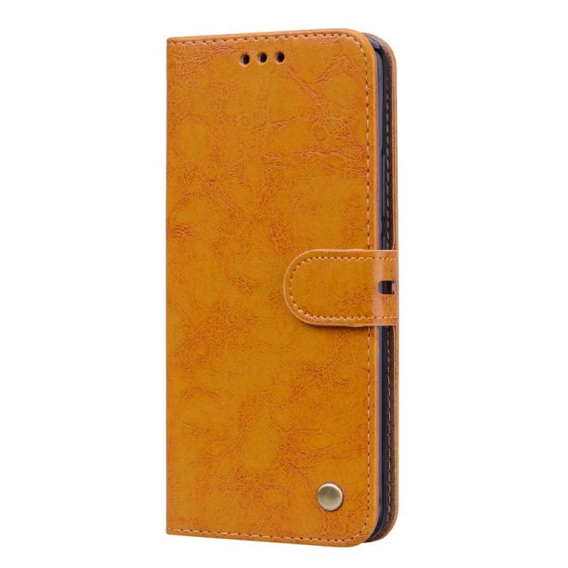 Fodral för Huawei Mate 20 Pro Röd Hattprins Vintage Oljevax