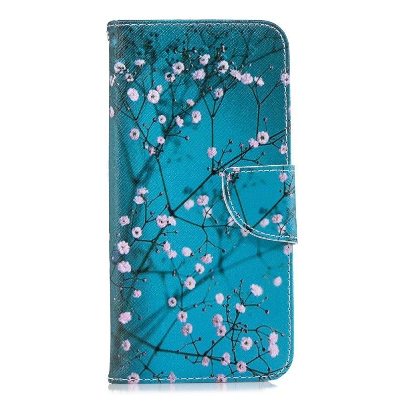 Läderskal Huawei Mate 20 Pro Blommande Träd