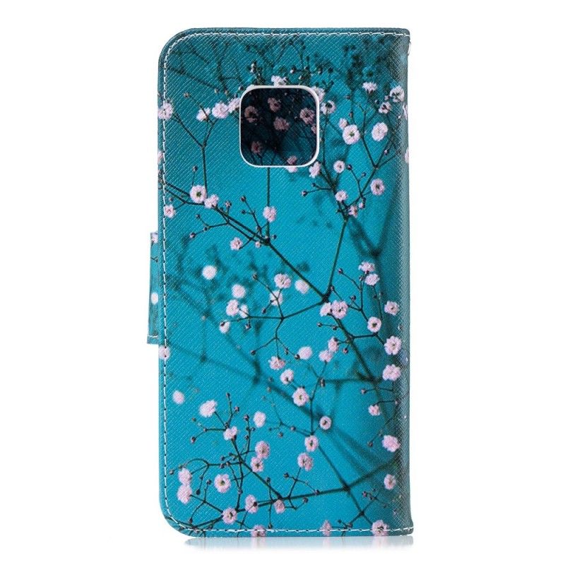 Läderskal Huawei Mate 20 Pro Blommande Träd