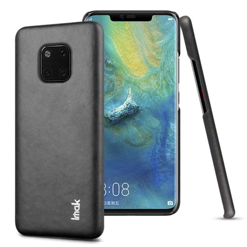 Skal för Huawei Mate 20 Pro Brun Imak Ruiyi-Serien Lädereffekt