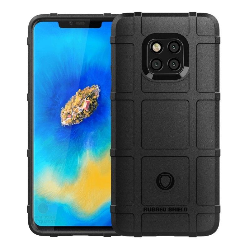 Skal Huawei Mate 20 Pro Svart Mobilskal Robust Sköld