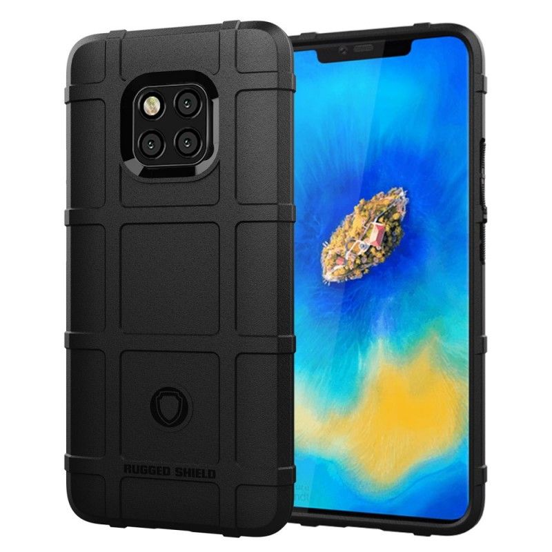 Skal Huawei Mate 20 Pro Svart Mobilskal Robust Sköld