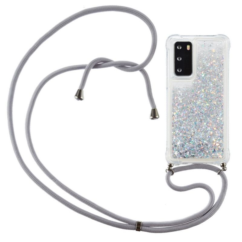 Huawei P40 Glitterfodral Med Sladd