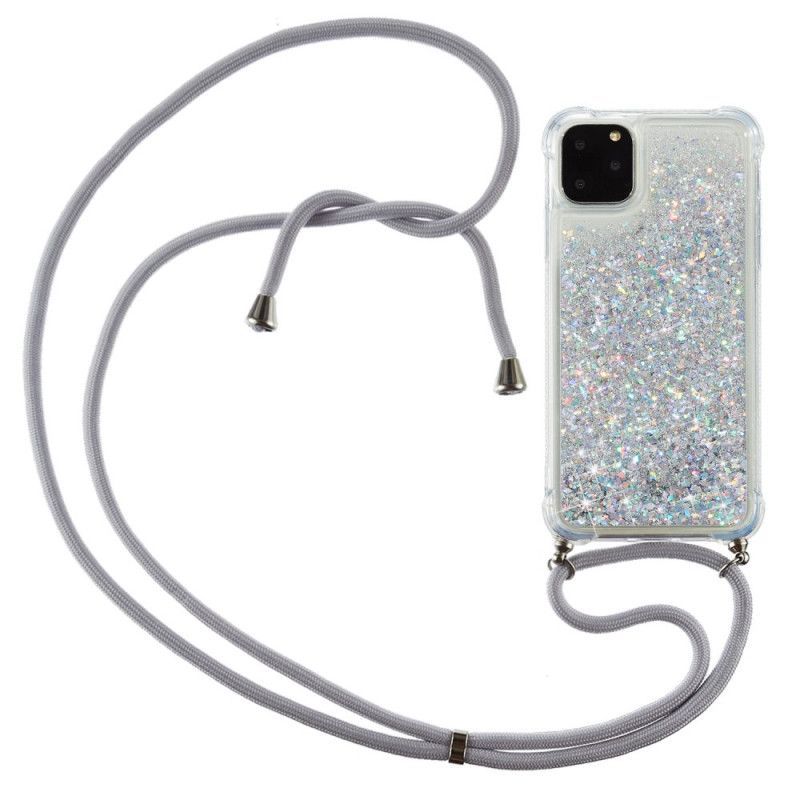 Iphone 11 Pro Glitter- Och Sladdfodral