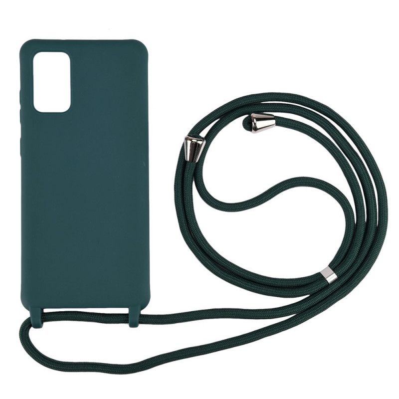 Samsung Galaxy S20 Silikonfodral Och Sladd