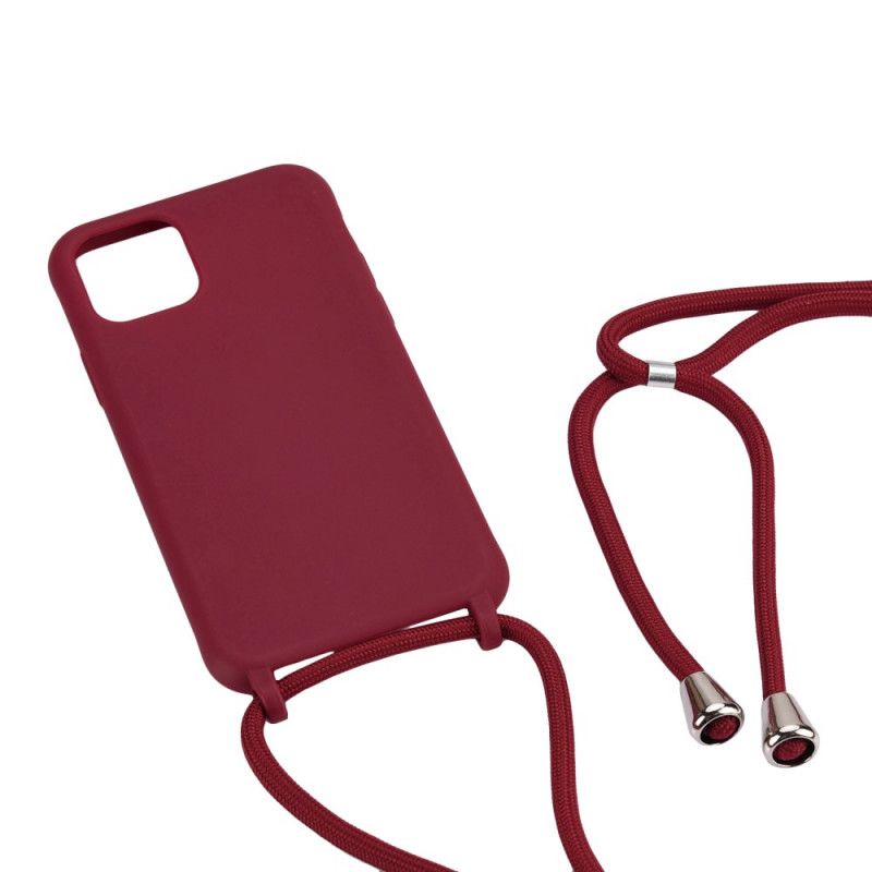 Silikonfodral Och Sladd För Iphone 11