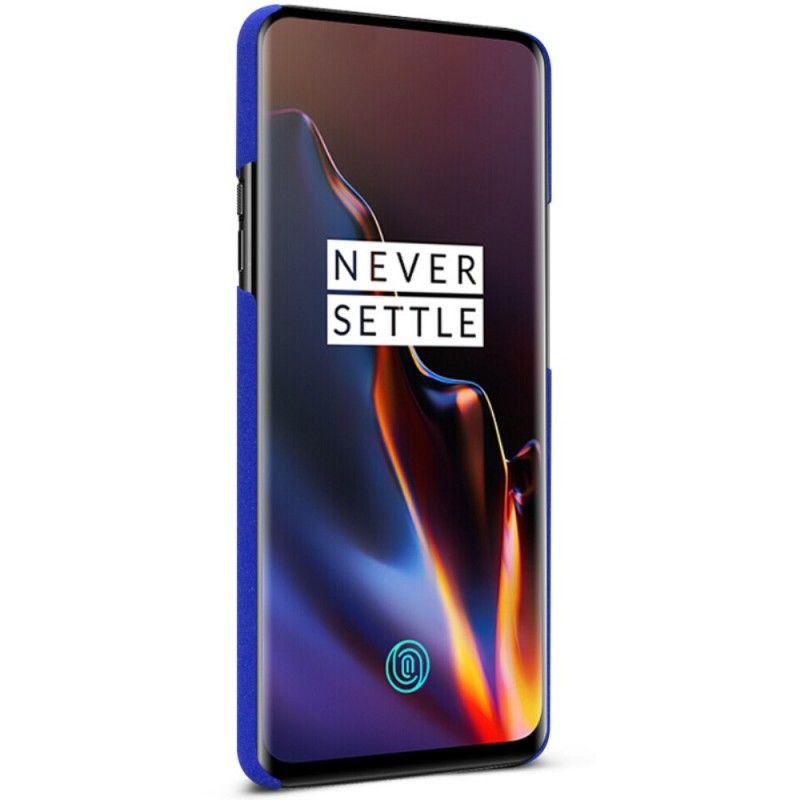 Skal OnePlus 7 Pro Mörkblå Styv Matta