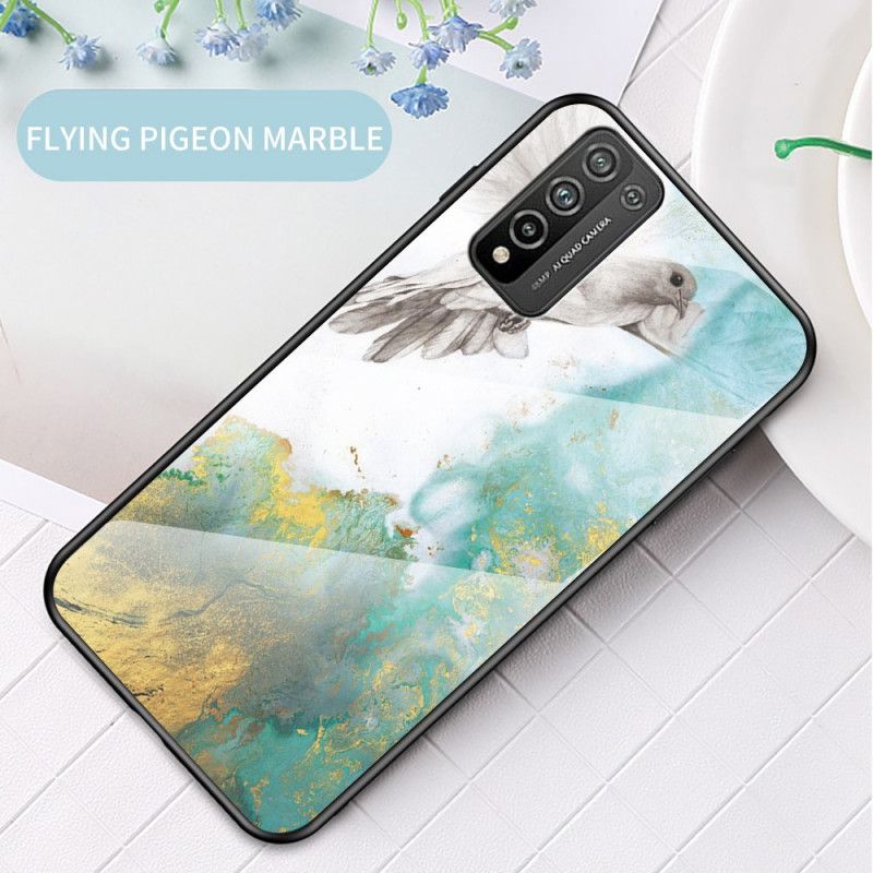 Skal Honor 10X Lite Svart Premiumfärgat Härdat Glas