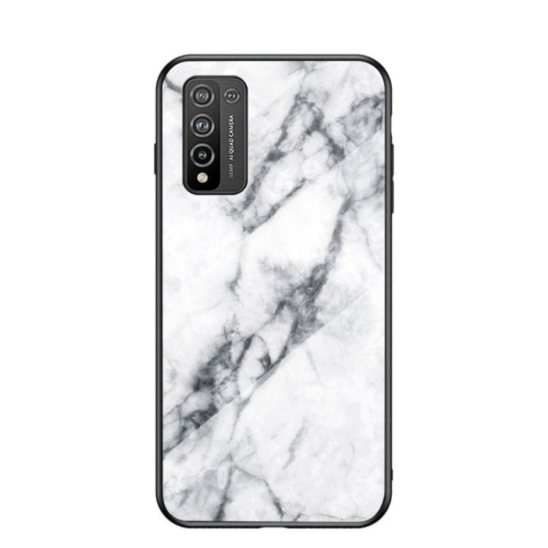 Skal Honor 10X Lite Svart Premiumfärgat Härdat Glas