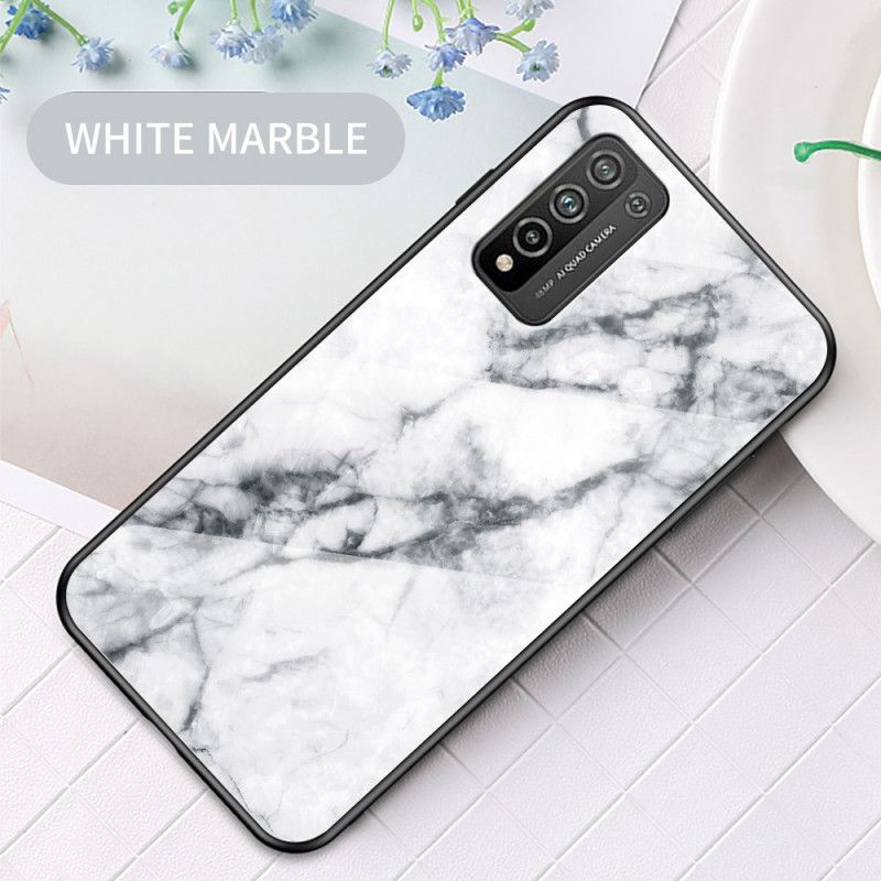 Skal Honor 10X Lite Svart Premiumfärgat Härdat Glas