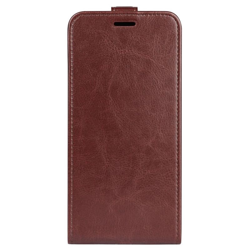 Läderfodral Moto E20 / E30 / E40 Telefonfodral Folding Retro