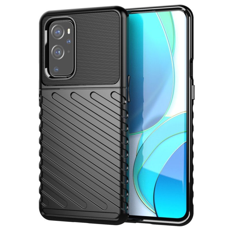 Skal OnePlus 9 Pro Svart Mobilskal Åskserie