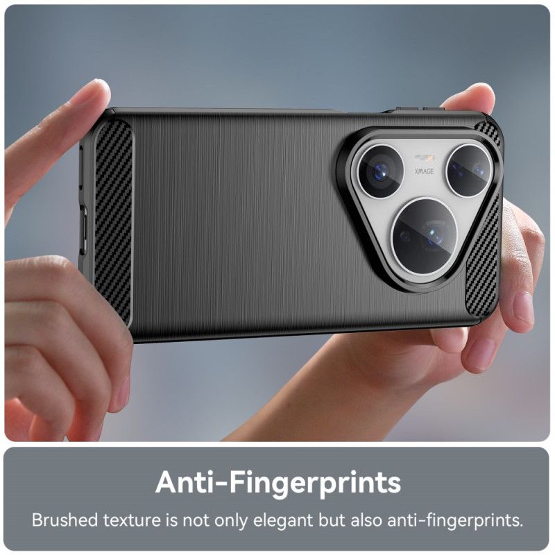Skal Huawei Pura 80 Pro Borstad Kolfiber