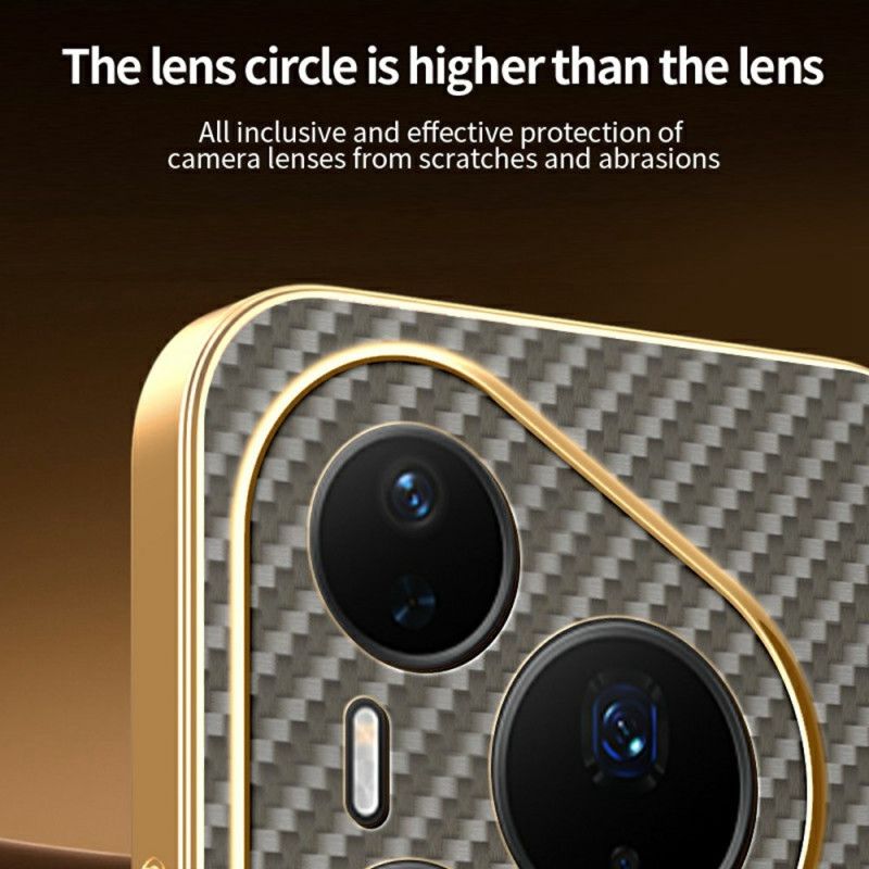 Skal Huawei Pura 80 Pro Kolfiberstruktur