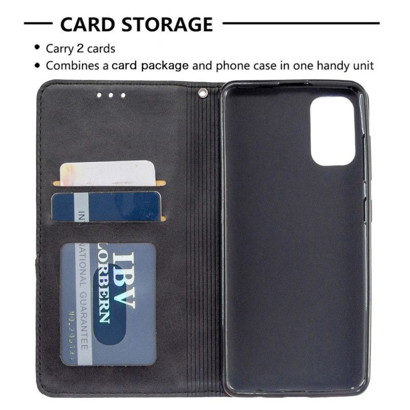 Folio-fodral Samsung Galaxy A41 Svart Artiststil