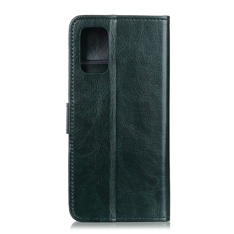 Läderfodral Samsung Galaxy A41 Svart Mobilskal Designläderstil