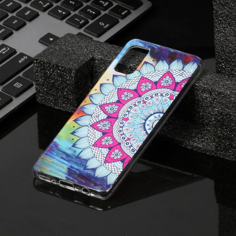 Skal Samsung Galaxy A41 Fluorescerande Mandala