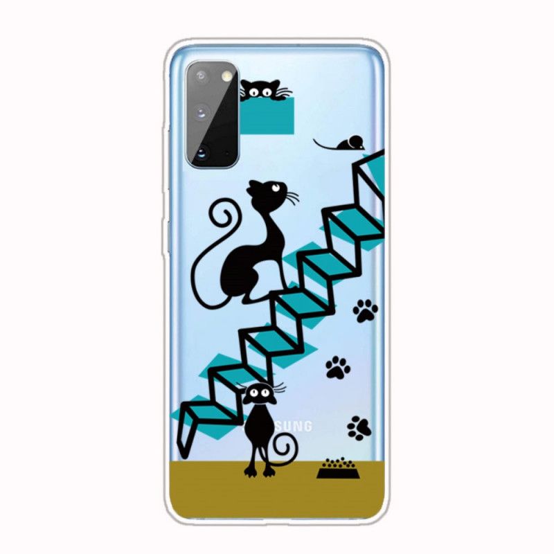 Skal Samsung Galaxy A41 Roliga Katter
