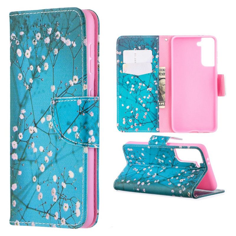 Fodral för Samsung Galaxy S21 5G Blommande Träd
