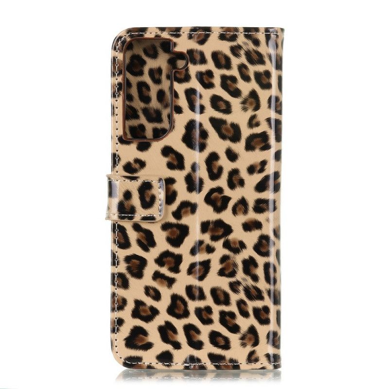 Fodral för Samsung Galaxy S21 5G Leopard