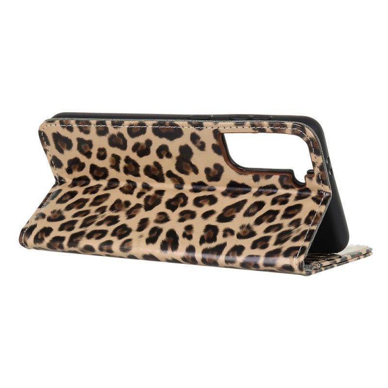 Fodral för Samsung Galaxy S21 5G Leopard