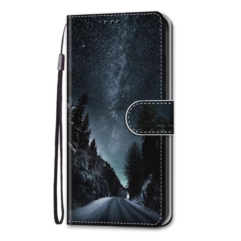Fodral för Samsung Galaxy S21 5G Svart Mystisk Natur