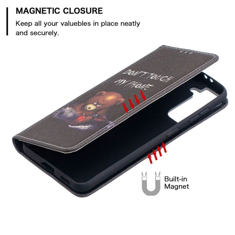 Folio-fodral Samsung Galaxy S21 5G Farlig Björn