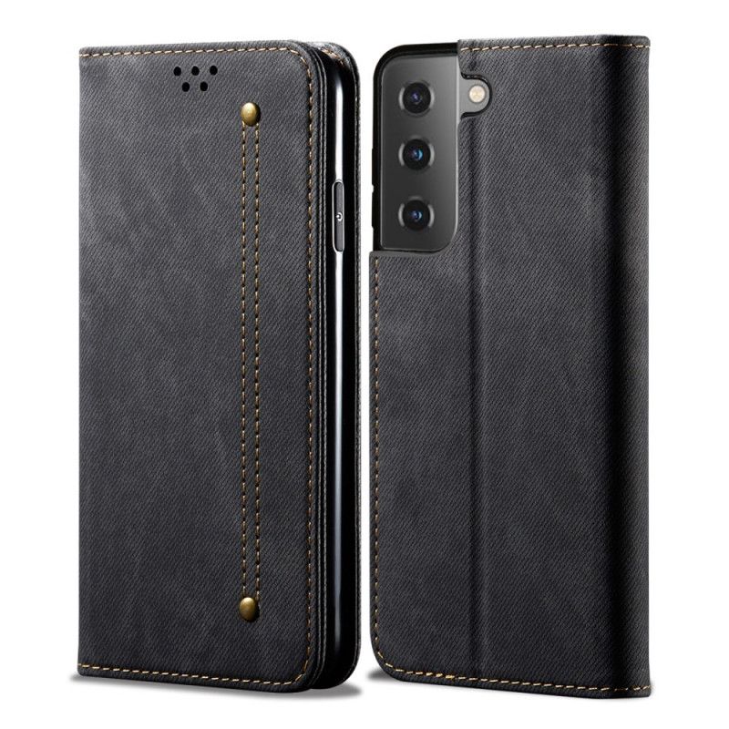 Folio-fodral Samsung Galaxy S21 5G Svart Jeanstyg