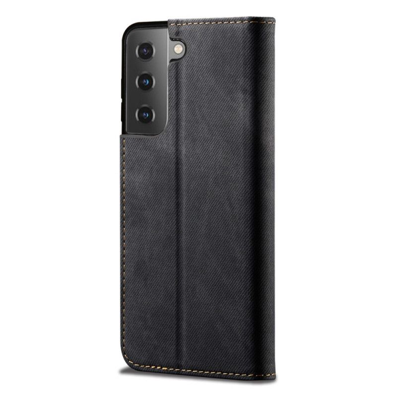 Folio-fodral Samsung Galaxy S21 5G Svart Jeanstyg