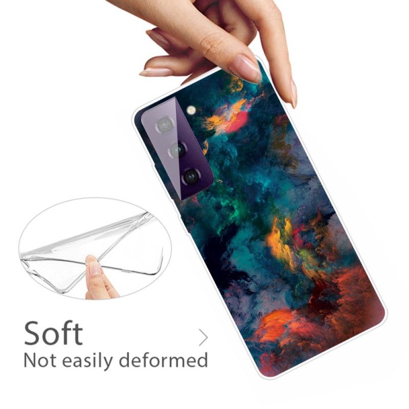 Skal Samsung Galaxy S21 5G Färgade Moln
