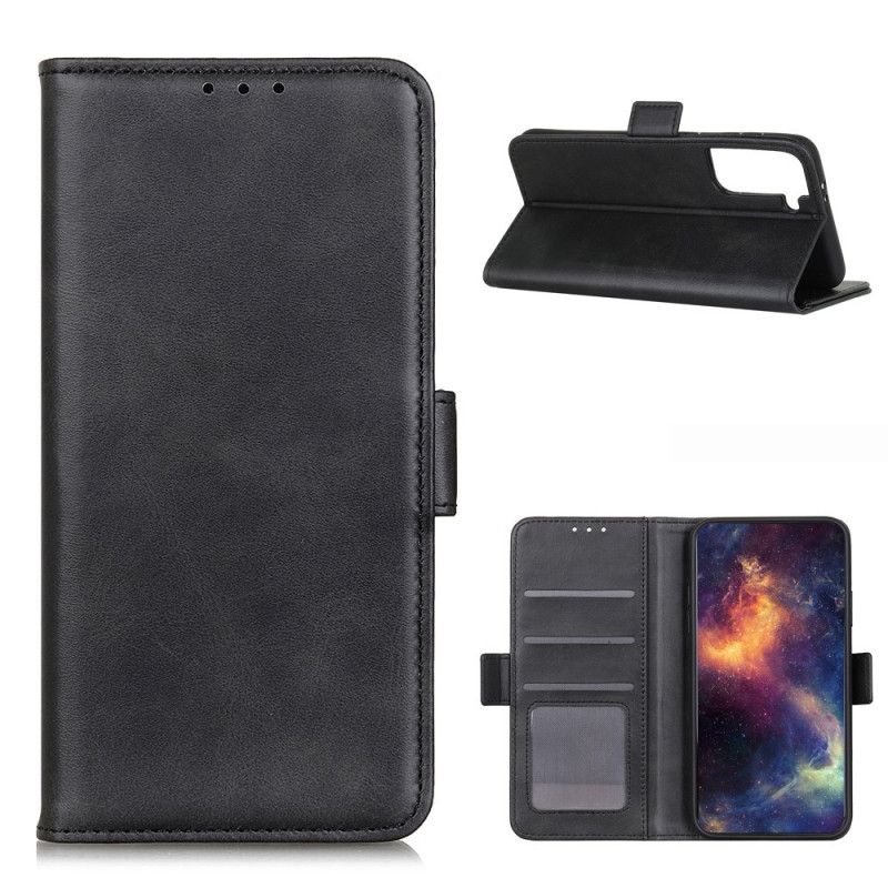 Skyddsfodral Samsung Galaxy S21 5G Svart Dubbel Klaff