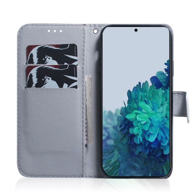 Skyddsfodral Samsung Galaxy S21 5G Tiger Ansikte