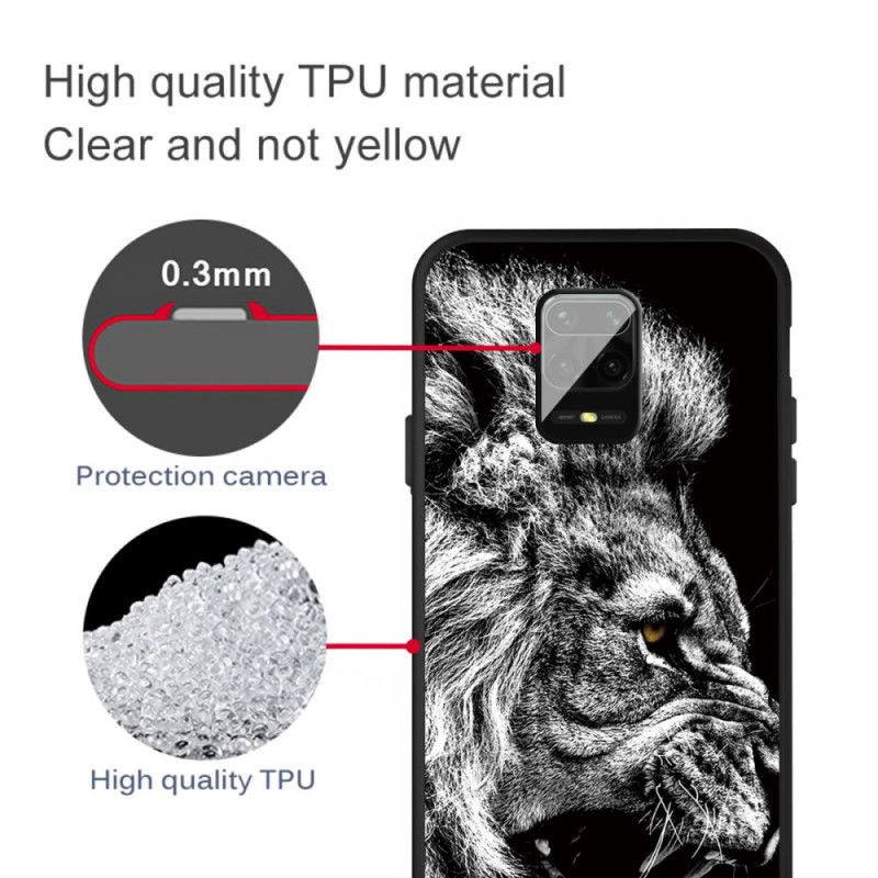 Skal för Xiaomi Redmi Note 9S / Note 9 Pro Hård Lejon