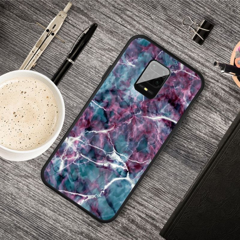 Skal Xiaomi Redmi Note 9S / Note 9 Pro Lila Marmor