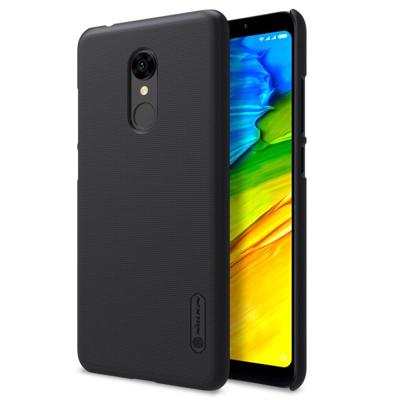 Skal för Xiaomi Redmi 5 Svart Stel Frostad Nillkin
