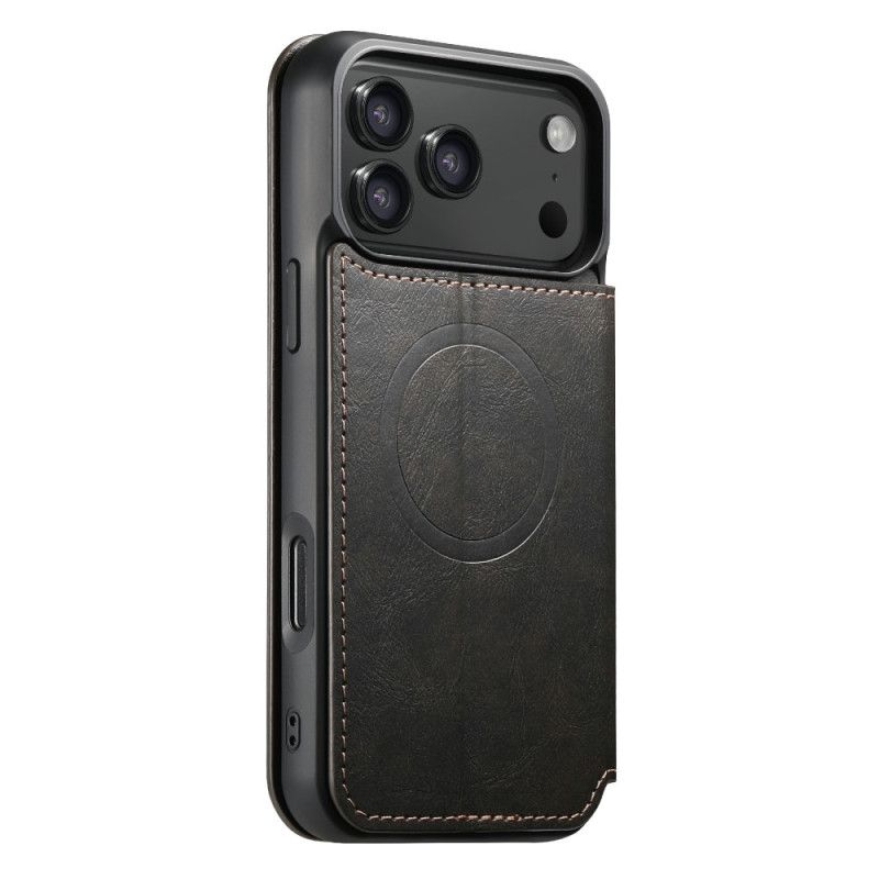 Fodral För iPhone 17 Pro Magsafe-kompatibel Lädereffekt