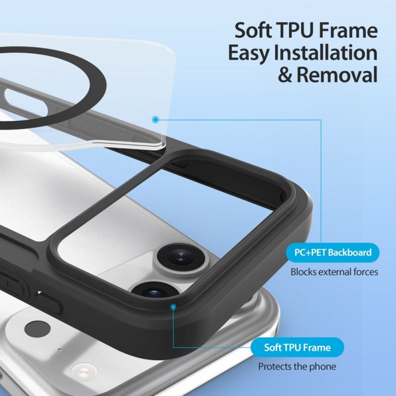 Folio-fodral iPhone 17 Pro Dux Ducis X Pro-seriens Skal
