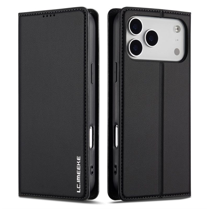 Folio-fodral iPhone 17 Pro Klassisk Lc.imeeke