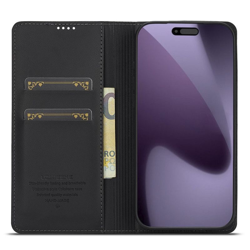 Folio-fodral iPhone 17 Pro Klassisk Lc.imeeke