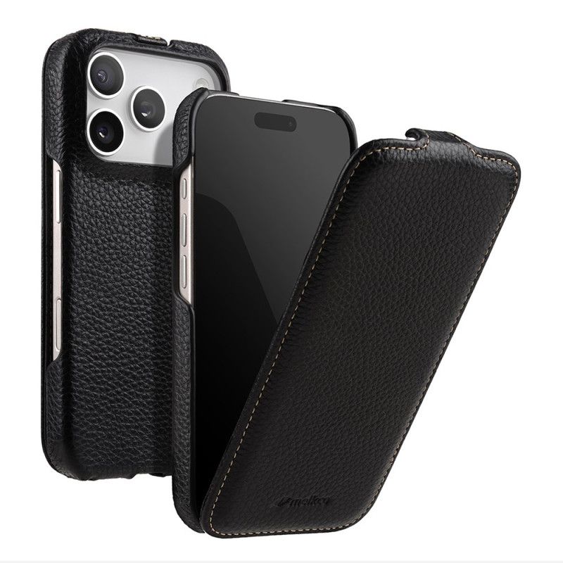 Läderskal Fodral iPhone 17 Pro Magsafe-kompatibelt Med Premium Vertical Flip Cover