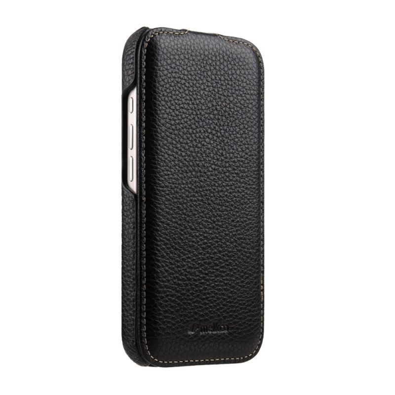 Läderskal Fodral iPhone 17 Pro Magsafe-kompatibelt Med Premium Vertical Flip Cover