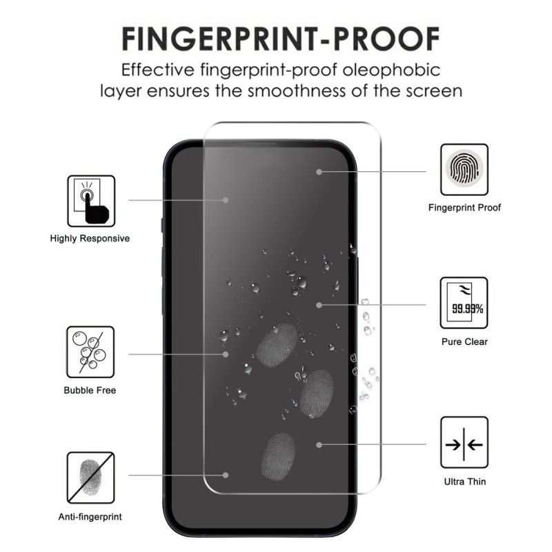 Skärmskydd I Härdat Glas För iPhone 17 Pro