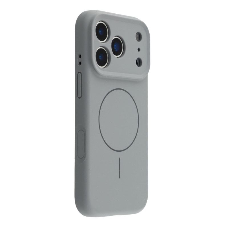 Skal För iPhone 17 Pro Magsafe Hybrid Med Mikrofiberfoder
