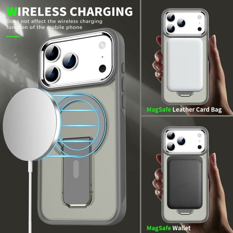 Skal För iPhone 17 Pro Magsafe-kompatibel Med Stativ